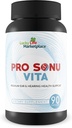 Pro Sonu Vita - Natural Ear Support Supplement - Javított hallásfunkció és hallás előmozdítása Vitaminokkal, ásványokkal, antioxidánsokkal, & gyógynövénykivonatokkal - Aid Inner Ear & Middle Ear Health