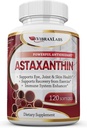 Asztaxantin 10 mg kiegészítés / legjobb tiszta antioxidáns mikroalgából, segít a bőr Care & Eye, ízületi ízületek, egészséges öregedés, boosting Energy, 120 Non-GMO Softgels - Premium Astaxantin kiegészítők