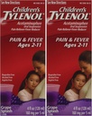 Gyermek Tylenol szőlőíze 2-11 - 2 csomag 4.0 FL OZ