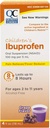 Minőségi választás Gyermekkori Ibuprofen 100 mg belsőleges szuszpenzió, fájdalom / láz csökkentő, Grape Flavor 4 FL OZ