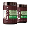 CocoaVia Cardio Health Cocoa Powder, 60 Servings, 500mg Cocoa Flavanols, Support Heart Health, Boost Nitric Oxide, Javítja a körforgást, Energia, Pretostorn, Vegan, Sötét csokoládé Cacao