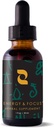 Redmint Energy & Focus Kräuter-Tinktur | Kräuter-Ergänzung in alten TCM Weisheit | Natürliche Unterstützung für Boost Energy und Sharpen Fokus mit Ashwagandha, Rhodiola,Schisandra, Heilige Basil| 30 ml