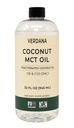 Verdana Food Grade MCT Oil 32 oz - a Keto kávé, ízesítetlen természetes olaj húzó Mouthwash & Masszázs - 100% Kókuszszármazék frakcionált olaj - közepes láncú trigliceridek C8 C10 -Non-GMO, Kosher