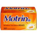 Motrin Ib Ibuprofen tabletta Fájdalomcsillapító: 300 bevont kapszula