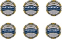 Rawleigh Gyógyszeres kenőcs: 4.5 oz Blue Tin, Hidegrázás, Orrdugulás, Kisebb Aches és Fájdalom, Camphor, Mentol & Eucalyptus, Non-Greasy Formula - 6-os csomag