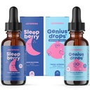JoySpring SleepBerry Liquid Melatonin és Zseniális Drops Smartberry Vanilla gyerekeknek