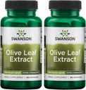 Swanson Olive Leaf kivonat kapszula 20% oleuropein - (60 kapszula, 750mg minden) 2 csomag