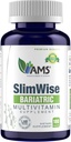 America Medic & Science SlimWise Bariary Multivitamin - 180 Caplets - 124; 2- hónap Supply - 124; Post Gastric Bypass & Sleeve Support - 124; Vas, B12, D3-vitamin, Folate - 124; Easy- to- Swallow Bariedy Vitamins