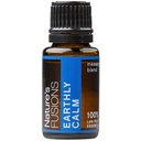 Természet fúziók földi nyugalom, 100% Tiszta és természetes esszenciális olaj keverék aromaterápiához és lokális használathoz, .5 Fl Oz (csomag 1) (15 ml)