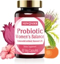 Prebiotics and probiotics for Women - Vaginal probiotics Blend, Natural Prebiotics, Herbal Support, Promote Feminine Health & Intimate Balance, Eliminate Vaginal Odors & pH Balance, 60 kapszula.