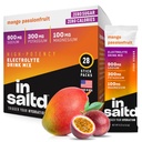 INSALTD ™ Sugar Free Electrolites Power Packaets with No Stevia Afterspace 124; High- Potency Hydration Packaets - 124; Keto Electrolyte Drinks - 124; Intermitting Fasting Drink Mix 124; 28 Pack (Mango Passionfruit)
