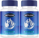 (2 Pack) Metilean súlyvesztés kiegészítés, Metilean Diteary Pills az olvadt makacs Belly Fat, Metilean Advanced Formula to Lose Pounds, Metilean Pastilas Vélemények (120 kapszula)