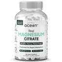 Organics Ocean Real Magnézium Citrát - Magas abszorpció Magnézium kiegészítés - Kelátozott Magnézium, hogy támogassa az energiát, relaxációt és a szabályszerűséget