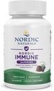Nordic Naturals Immune Gumies, Elderberry, 40 Immune Support Gumies, Chewable Vitamins for Daily Immune Support, Non-GMO, Vegetáriánus, 20 Servings