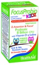 FocusProbio Kidz, 60 rágótabletta, támogatja a kognitív funkció a figyelem és a fókusz. Fekete ribizli és Vanilla Flavor, tartalmaz D-vitamin & jód. Acid & Bile Ellenálló Strains. Vegetáriánus