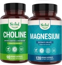 Nested Naturals Kolin Bitartarate & Magnézium Glicinate Chelate Stack