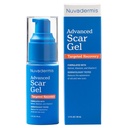 NUVADERMIS Silicone Scar Gel - 1.7 Fl Oz, átlátszó Gel - retinol & E-vitamin Formula sebészi hegek - C-szakasz, Tummy Tuck & Keloid Care