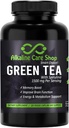 Alkaline Care - Zöld tea spirulina kivonat 1500mg - magas abszorpció Ultra erős zöld tea kiegészítés Spirulina - zöld tea energia és anyagcsere támogatása kapszula - 120 kapszula