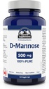 Csúcstalálkozók - D-Mannose Capsules 500 mg, 120 Veggie Caps - Support Urinary Tract Health - Source of Carbosteria to Support Energy Production - Athletic Support Supplement