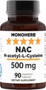 N- Acetil- L- Cisztein - NAC - 500 mg - 90 Veg kapszula