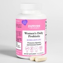 Vaginalis probiotikumok nőknek, 13 esszenciális probiotikum, hüvelyi + pH egyensúly nők számára pirula és vizelet tract egészség, 30 Caps