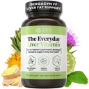 Zen Nährstoffe Die Alltagslebende Vitamin - Leberreiniger Detox & Reparieren mit Bergacyn FF, Bio Milchdistel, Dandelion Root & Artichoke Extrakt für Lebergesundheit - Fatty Liver Support Supplements