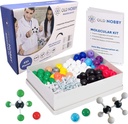 Régi Nobby Organic Chemistry Set (425 pc) Molekuláris Modell Kit atomos, kötvények, útmutató, Bond Removal Tool - STEM Science Kits gyerekeknek játékok kémia szett diákok tanárok fiatal tudósok
