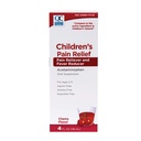 Quality Choice Children 's Pain Relief & Fever Reducer for Kids, 4fl oz Acetaminophen 160mg per 5 ml, Ibuprofen & Aspirin Free, Liquid Cold and Flu Medicine for Kids, Regular Strength OTC Medication