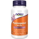 NOW Foods kiegészítők, Pycnogenol 30 mg (a francia tengeri fenyőből származó proantocianidinek egyedi kombinációja) 300 mg bioflavonoidokkal, 60 Veg kapszula