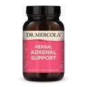 Dr. Mercola Herbal Adrenal Support, 30 Servings (60 kapszula), Diétás kiegészítés, Hangulat és stressz kezelése, Non-GMO