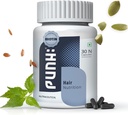 Haarnahrungsergänzung mit Biotin, Vitaminen, Mineralien, Aminosäuren & DHT Blocker für Haarwachstum, Nourishment, Stärken & Reduziert Haarfall für Männer & Frauen - 30 Veg Kapseln