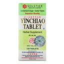 Yin Chiao gyógynövény kiegészítés (támogatja szinuszok, immunrendszer, és légzőrendszer) (120 tabletta üvegenként) (1 üveg) (Solstice)