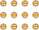 Rawleigh antiszeptikus Salve Yellow Big Tin: 4.5 oz, Multi- Cél Ointment Soothes Cutts, Bruises, Irritations, Turpentine, Phenol, Cottonseed Oil & Paraffin, Original Formula - Pack of 12