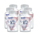 Ellenőrzött UTI Relief - Vizeleti Tract Support Supplement - 100% Természetes, Vegan Lingonberry, Áfonya & D- Mannose - 6 palack (6 hónapos ellátás)