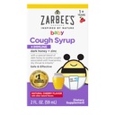 Zarbee 's Baby Honey Cough Syrip + Immune for Babies 12- 24 HÓNAPPAL, Safe & Effektív Cough Sydrop with Soothing Dark Honey & Cink for Immune Support *, Drug & Alcohol- Free, Cherry, 2 fl. oz