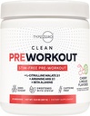 Típus Zero Ultra Clean Stim Free Pump Pre Workout + Nitric Oxide Booster (Cherry Limeade) - Nem stimuláló és koffein mentes a férfiak és nők