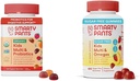 SmartyPants Kids Multivitamin Gummies Bundle: Organic Probiotics, Omega 3, Vitamins D3, C, B12, B6, A, K & Cink Immune Support, Sugar Free Strawberry Banana, 164 Count