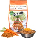 Olewo Original Karotten für Hunde – Fiber for Perfect Poop, Dog Food Toppers for Picky Eaters, Natural Skin & Coat Support, Multivitamin, Probiotics for Digestive and Gut Health, 5.5 lbs