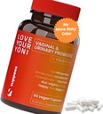 Vaginalis probiotikumok és prebiotikumok nők számára - Support Vaginal Health & pH Balance - Női Bakteriális Vaginosis Probiotikum - Nő & Vaginalis Care - 60 kapszula