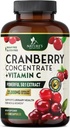 Áfonya kiegészítés pirula 25,000mg - Magas Potenciájú C-vitamin Áfonya Nők és férfiak, Vizeleti Tract Health Support, Sugar Free, Gluten Free, Non-GMO, Áfonya koncentrátum kivonat - 60 kapszula