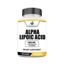 Amerikai Standard kiegészítők Alpha Lipoic Acid 1300mg Per Serving - Vegan, Gluten Free, Non-GMO, 90 kapszula, 45 Servings