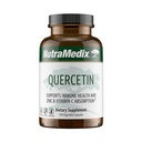 NutraMedix Quercetin - Quercetin 500 mg kapszula - Antioxidáns és immunszupportív kiegészítés a szív egészségéhez - Cink és C vitamin felszívódásban (120 vegetáriánus kapszula)