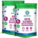 BioTrust Keto Emelet - C8 MCT Oil Powder - Ketogen MCT Coffee Creamer, Keto Coffee Creamer - Clean Energy, Mental Focus & Clarity - 100% Capricular Acid MCT Powder, Non-GMO (Flavored, 40 Servings)