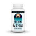 Source Naturals Proline & Lysine, 550 mg - 120 tabletta