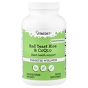 Vitacost Red Yeast Rice & CoQ10 No- Flush Niacin - 240 Vegetáriánus kapszula