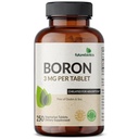 Futurebiotikumok Bór 3 mg, Vegetáriánus, Nem-GMO, abszorpcióhoz kelátált, 250 tabletta