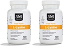 365 By Whole Foods Market, L Lysine 500 Mg növényi kapszulák, 100 gróf (csomag 2)