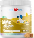 Ugyanez a kutyák - 90 Soft Chews - S- Adenosyl- L- Metionine, Májkiegészítés - Brain Health, Promotes Cognitive Support, Máj támogatás (Ugyanaz & Silybin Soft Chews)