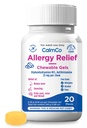 CalmCo Felnőtt Allergia Relief Gummy Bites difenhidramin - Runny Nose & Itchy Eyes, Éjszakai Allergia Medicine for Ages 12 +, Fantasy Fruit Flavor, 20 Count