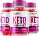 (3 csomag) KetoXpert Keto Gumies, Keto Expert ACV Gumies Advanced Formula, Keto Xpert Maximum Strength 1000MG Gumis, Keto Apple Cider Vintage Supplement, KetoXpert Vitamins Vélemények (180 Gummies)